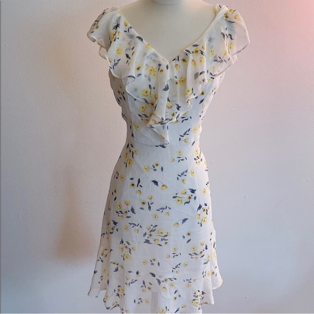 DKNY chiffon dress
